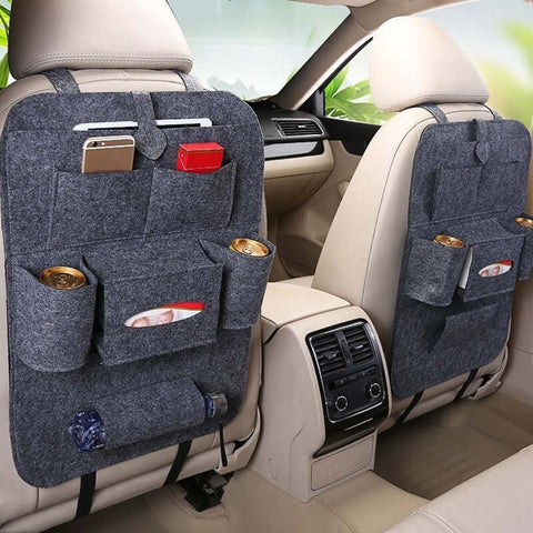 1pc Car Seat Side Storage Bag